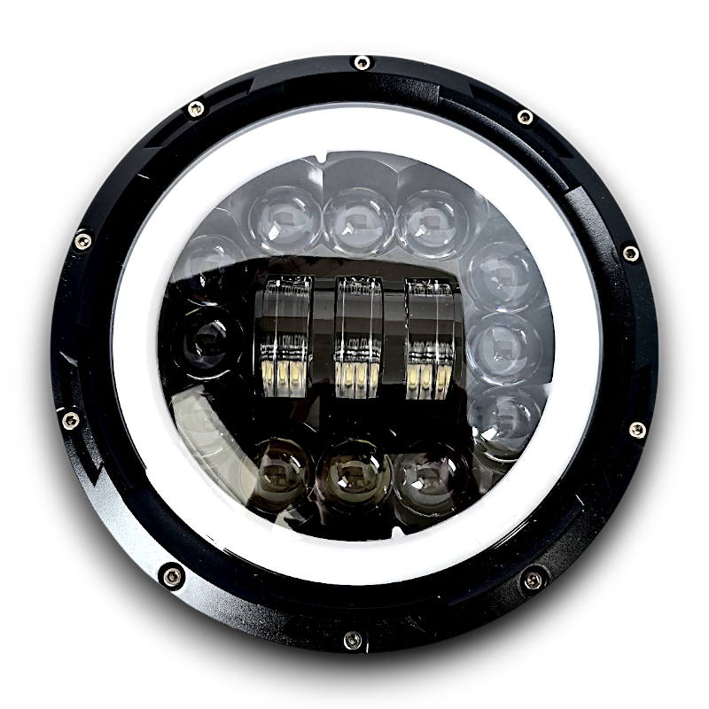 ACCU076953 - SILVIN LED REDONDO 7 6014 80W, HILOW 15 LUPA, RACINGTEC